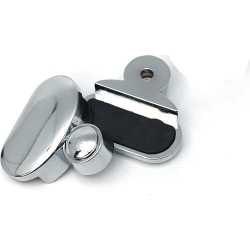 4 Pcs Wall Mount Frameless Bathroom Mirror Clip Fixed Glass Clamp Hinger Zinc Alloy Fixed Accessories Advertising Plate
