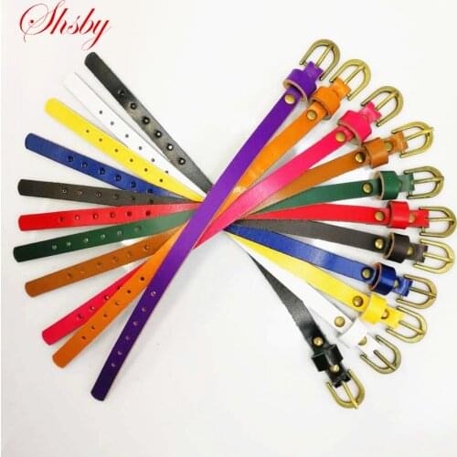 Shsby Watches Accessories Wholesale Leather Band With High Quality/Short Leather Watch Band Can Match A Variety Of Headers