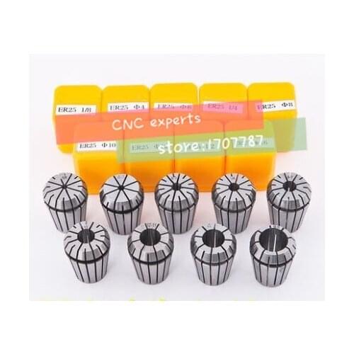 Free Shipping 5PCS for Choose ER ER40 Collet Chuck for Spindle Motor Engraving/Grinding/Milling/Boring/Drilling/Tapping