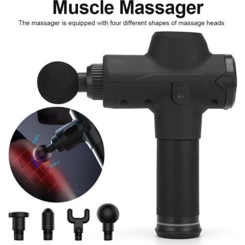 Health Care Fascia Gun Electric Muscle Relaxation Massage Gun Hand-held Deep Muscle Groups Pain Relief Massager Fitness Equipmen