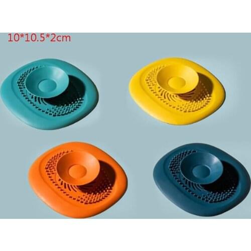 Household Kitchen Sink Filter Shower Drain Hair Catcher Stopper Bathroom Floor Drain Cover Universal Anti-clogging Sink Strainer