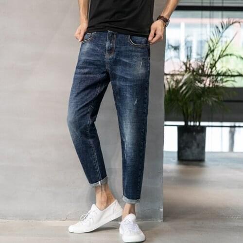 Luyaoskyen Mens Autumn Jeans