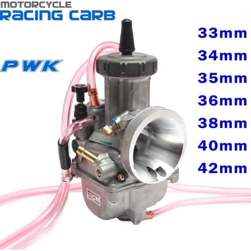 Motorcycle PWK Carburetor 33 34 35 36 38 40 42 mm carb For CRF YZF KlX DRZ Dirt Bike MX Motocross Motorcycle ATV Quad