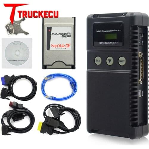 MUT3 industrial engine tester Diesel vehicle for Mitsubishi for fuso trucks bus diagnostic scanner tool MUT III