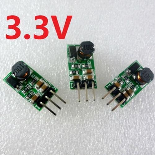 3pcs 1A DC 5V 6V 9V 12V 24V to 3.3V DC-DC Step-Down Buck Converter Regulator Module for nodemcu esp8266 ds18b20 dht22 nrf24l01