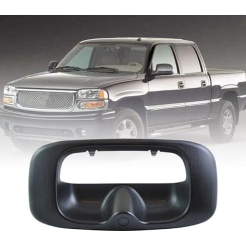 Vehicle Tailgate Handle Backup Camera Reverse Rear View Cameras Replacement for Chevy Silverado GMC Sierra 1999-2006