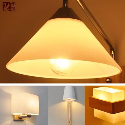 Modern bedroom light glass ball aisle living room dining room cabecero de cama wall lights for home espelho wall lamp