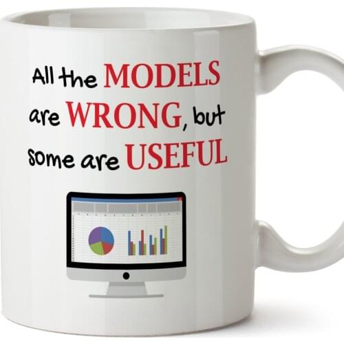 Funny and Original Mug All The Models Are Wrong But Some Are Useful Perfect Gift Ceramic Mug 11 Oz