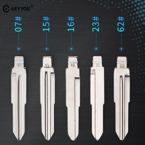 KEYYOU Replacement Car key Shell blade fits for Mitsubishi ASX GRANDIS Outlander LANCER-EX MIT11 R #07 #15 #16 #23 #62 KD