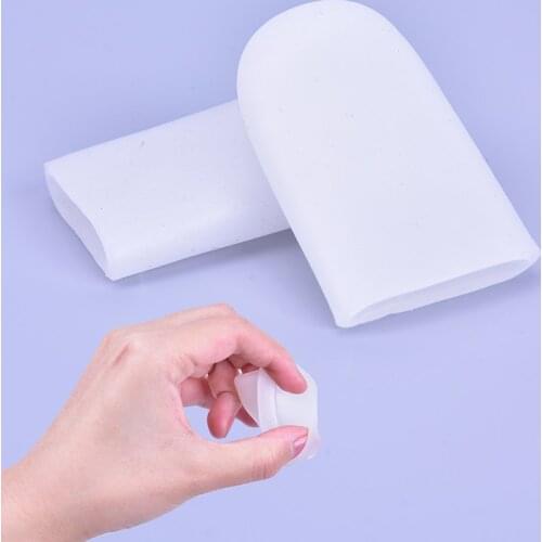 1Pair Silicone Gel Tube Bandage Finger & Toe Protectors Foot Feet Pain Relief Guard For Feet Care Insoles Feet Care Tool Hot