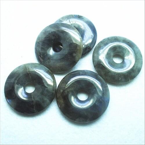 1pc natural labradorite stone pendants round shape size 40mm for diy jewelry findings top selling items good for your jewelry