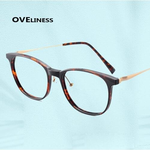 2020 fashion eyeglasses frame for women Round Myopia Prescription eyeglasses men Retro Computer glasses eyewear spectacle frame