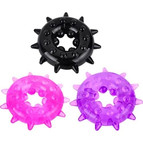 3pcs Penis Extender Ring Delay Cock Ring Star Shape Sleeve Dick Extension Condom Product Erotic Adult Sex Toys For Men Erection