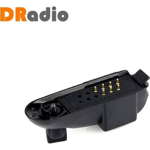 Audio Adapter for Motorola GP328 GP340 PTX760 PRO5150 to 2 pin Jack 3.5mm/2.5mm GP300 GP88S Ham Radio Walkie Talkie J6226A