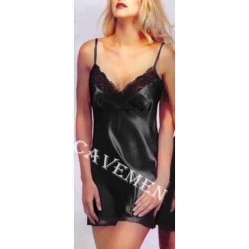 CAVEMEN Women's Satin Pajamas