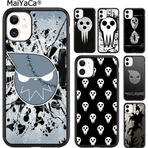 MaiYaCa Anime Soul Eater Symbol Phone Case Cover For iPhone 5 SE 6 6s 7 8 plus X XR XS 11 12 pro max Samsung Galaxy S8 S9 S10
