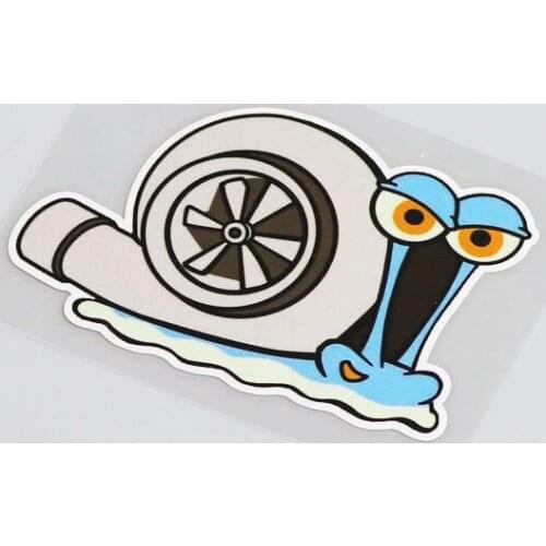 Personality Cartoon Car Styling Reflective Waterproof Funny Animal Snail PVC Car Sticker Decal Car Decal Decoration Laptop