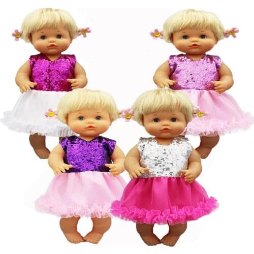 Colorful Shine Dress Clothes Fit 42 cm Nenuco Doll Nenuco y su Hermanita Doll Accessories