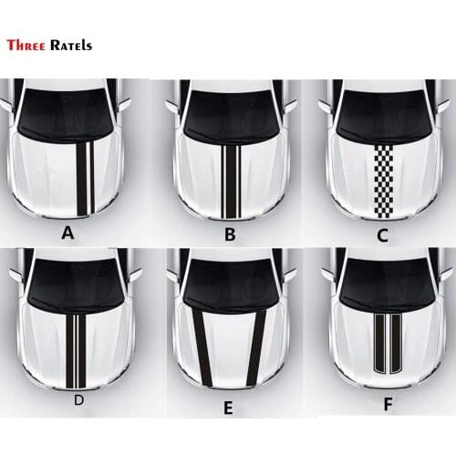 FTZ-2281 Customization For WRC Stripe Car Covers Vinyl Racing Sports Decal Sticker For BMW Ford Focus Cruze Renault