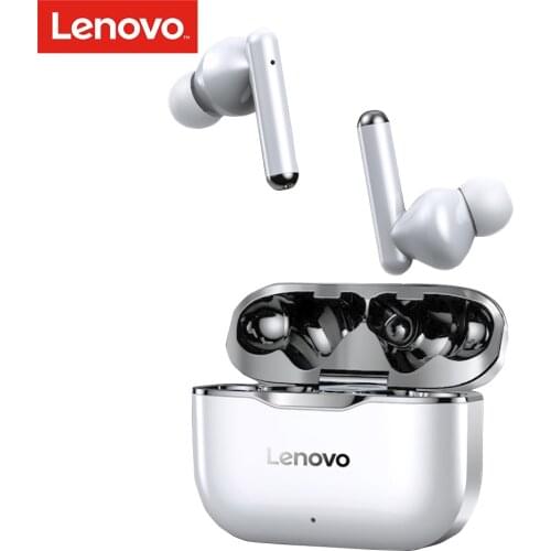 Lenovo LivePods LP1 True Wireless Earbuds BT 5.0 Headphones Stereo Earphones Touch Control Dual Hosts Headsets IPX4 Waterproof