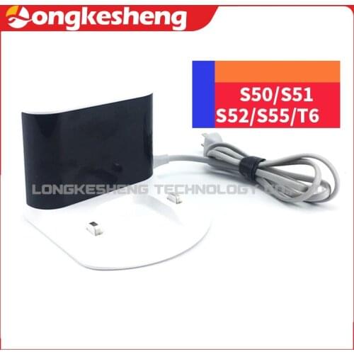 100% New Dock Charger Base for Xiaomi Roborock S50 S51 S55 T65 T61 T4 Robot Vacuum Cleaner Charging Stand Sweeper Parts