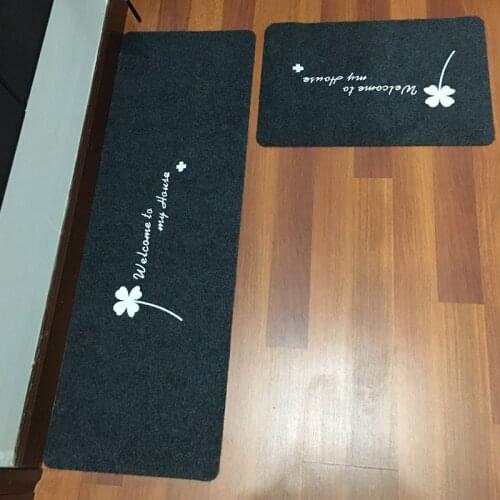 Modern Anti-Slip Kitchen Floor Washable Long Mat for Home Living Room Bathroom Entrance Door Carpets Bedroom Decorative Area Rug