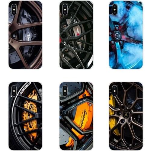 Sports car Wheels rims vehicles For Xiaomi Mi4 Mi5 Mi5S Mi6 Mi A1 A2 A3 5X 6X 8 CC 9 T Lite SE Pro Accessories Phone Cases Cover