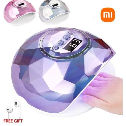 Xiaomi Youpin Nail Dryer Fashion 78W 39 PCS LEDs Fast UV Lamp For Drying Gel Polish Timer Auto Smart Sensor Manicure Tools