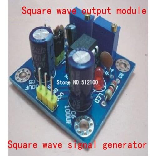 10PCS NE555 pulse frequency dutyfactor adjustable module square wave rectangular wave signal generator