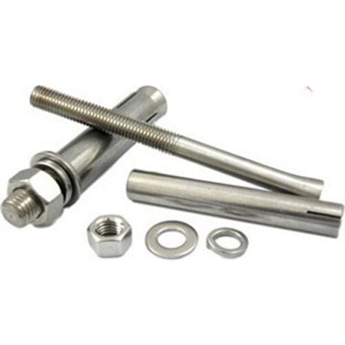 6x60mm Stainless steel expansion screw 6mm Pull explosion strong screw bolt 10pcs