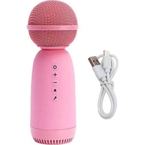 Wireless 5 Color Optional Microphone Handheld Built-in Bluetooth-compatible Speaker