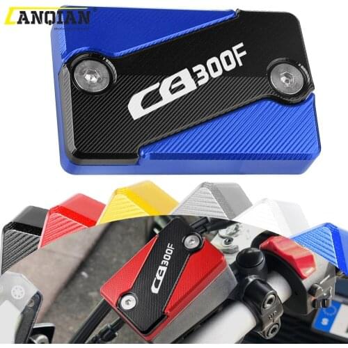 For Honda CB300F CB300 CB 300 F CBR300R 2015 2016 2017 Motorcycle Accessories DIRT BIKE Front Brake Fluid Reservoir Caps Covers