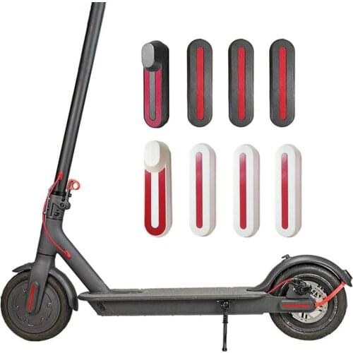 For Xiaomi Mi M365/Pro Electric Scooter Custom Parts Front Rear Wheel Frame Protection Cover Reflective Sticker