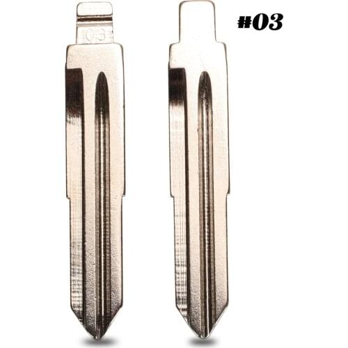 Jingyuqin Flip Remote Car Key #03 Blade Fob For Honda Accord Mileage Haval Old Civic Buick Triumph Key Blade Replacement