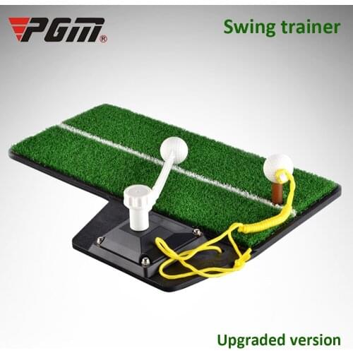 PGM Indoor Golf Swing Durable Training Equipment Beginner Swing Practice Mat Rotary Trainer Three in One Exercise relax