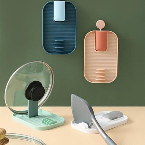 Kitchen Spatula Holder Holding Chopsticks, Soup Spoon, Pot Cover Rack, Multi-Function Stove Countertop, Shovel Mat, Kitchenware