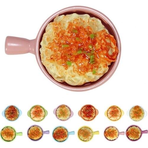 Dollhouse Miniature Food Play Meat Sauce Noodles Simulation Toy DIY Crafts Props Food Simulation Model Phone Shell Patch Arts
