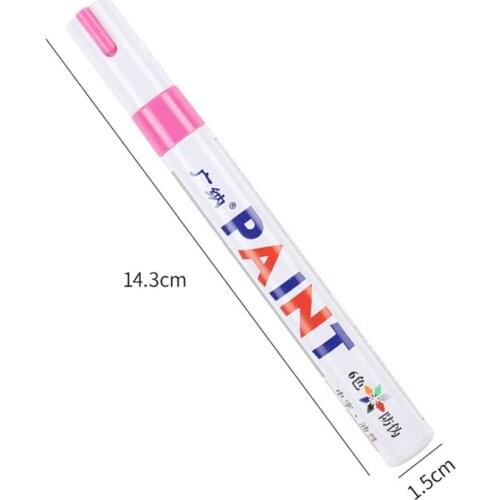 Hot Sale Colorful Paint Marker 12-Pack Water-based Paint Pen Soft Tip Brush Marker Pen for Writing Drawing