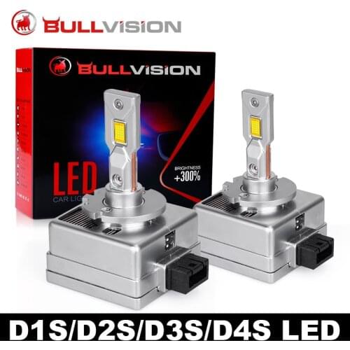 D1R D1S LED D5S D3S D3R D4S LED Canbus Bulbs D4R D8S D2R D2S LED Headlight 12V 90W 20000LM 6500K Auto Lamps Conversion Kit Para