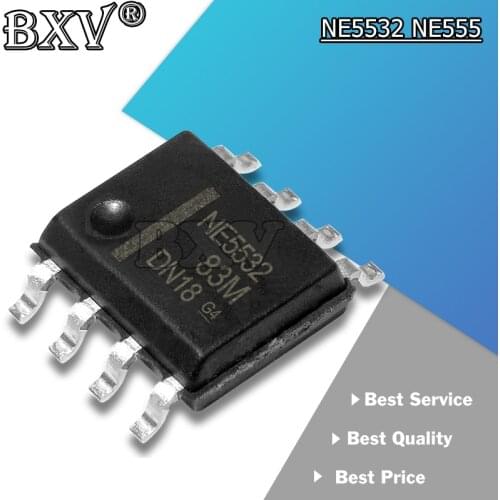 20PCS NE5532DR SOP8 NE5532 SOP N5532 5532DR SMD