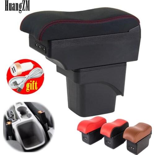For Ford Focus 2 mk2 armrest box car accessories Ford Focus 2 Car Armrest box nterior Retrofit parts Center Storage box USB