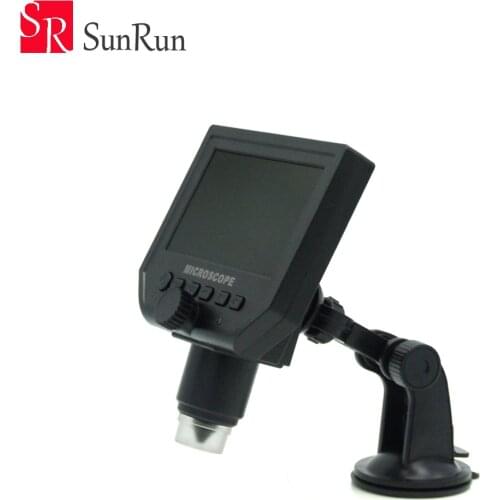 600 X 4.3" LCD USB Digital Microscope Portable LED 3.6MP VGA Electronic HD Video Microscopes Endoscope Magnifer Camera