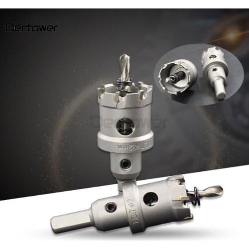 14-60mm stainless steel reamer TCT carbide reamer hole drill metal iron thick plate aluminum alloy reaming bit hole maker tool