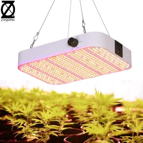 Led Grow Light Dimmable Quantum Grow Light 1200W 588pcs Samsung chip Full spectrum 3000K 5000k 660NM IR for Indoor Tent plat
