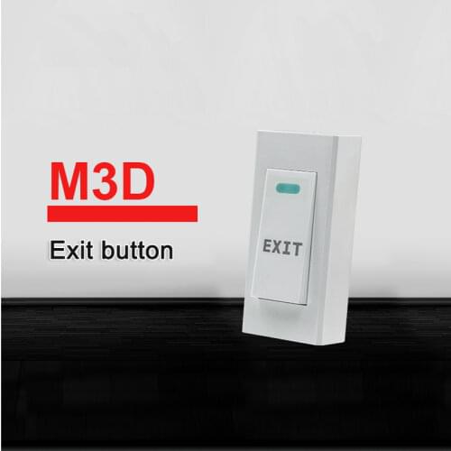 LED Light NO COM DOOR Exit Button Exit Switch For Door Access Control System Door Push Exit Door Release Button Switch