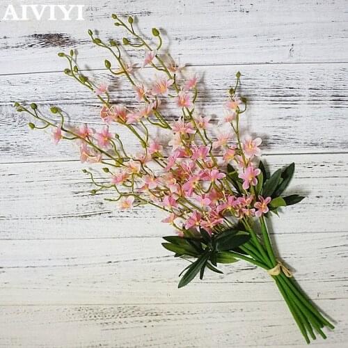 Foreign trade excellent Handmade 9-sleeve night scent Artificial artificial flower home soft decoration wedding photography DIY