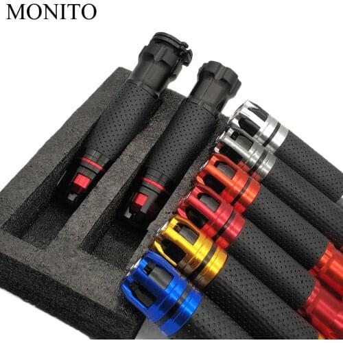 High Quality Aluminum 7/8" Motorcycle handle Grips bar Moto Handlebar Grips For YAMAHA WR450F WR250R WR250X WR450 SEROW 225 250