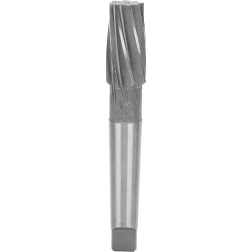 Machine Reamer High Speed Steel Taper Shank Spiral Cutting Tools 24.5 x 55 x 30mm