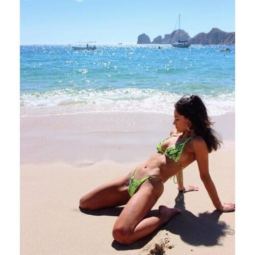 SHESHOT 2020 new ladies bikini swimming suit color swimsuit for women comfortable sexy biquini hot Brazilian female beachwear