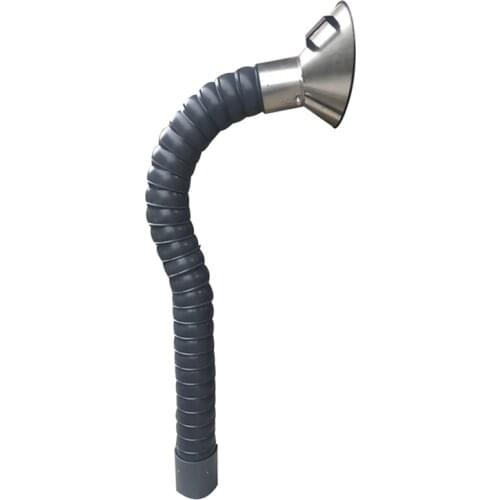 110mm x 1-3meter Flexible Smoke Exhaust Ventilator Pipe for Industry Laboratory Welding Fume Arms with Stainless Hood